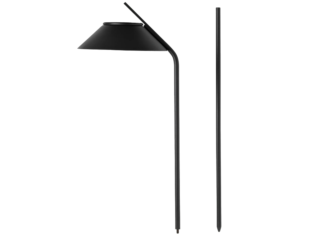 Stelton Vinkel LED Solcellelampe, spyd - Black