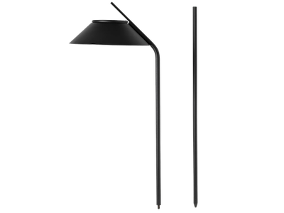 Stelton Vinkel LED Solcellelampe, spyd - Black