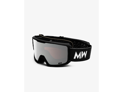 Messyweekend FERDI skibrille med XE2-linse - Sort/Sølv glas