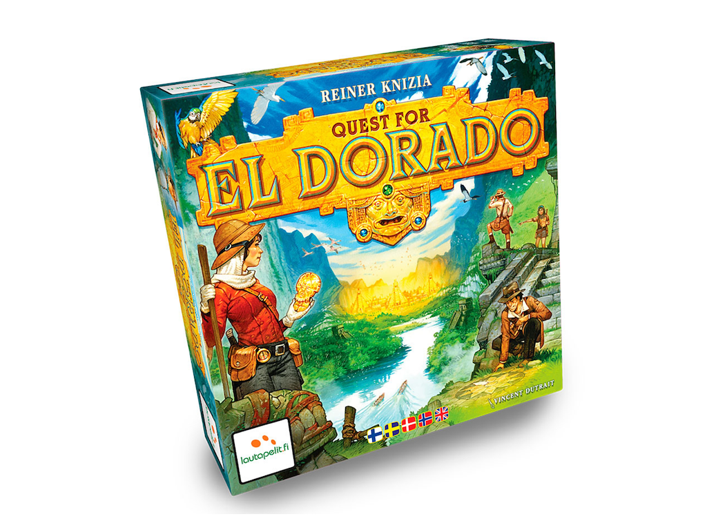 Quest for El Dorado brætspil