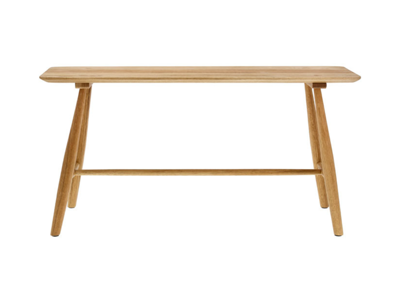Villa Collection Bænk 90 x 28 x 45 cm i naturolieret FSC certificeret egetræ, Bodo