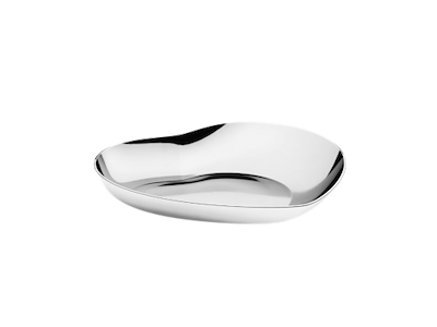 Georg Jensen Heart skål, rustfrit stål, 2x11,7x20 cm