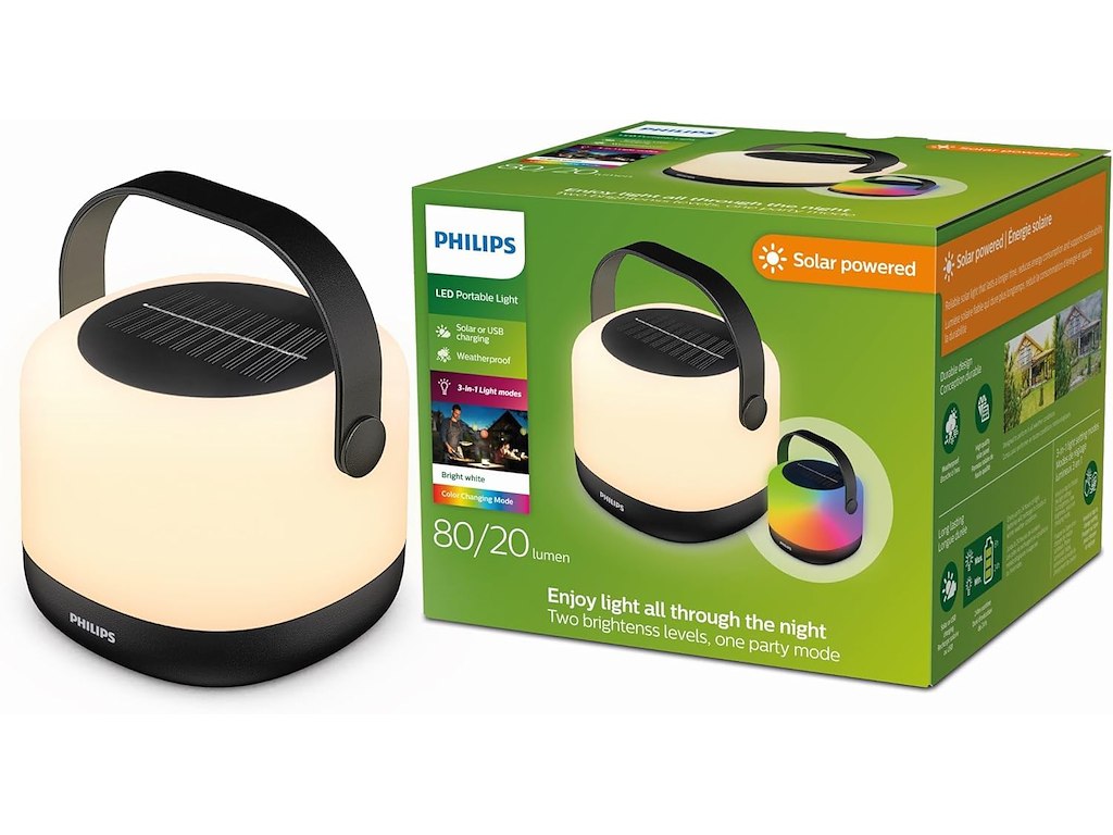 Philips Alula Bærbar lampe 1,2W RGB