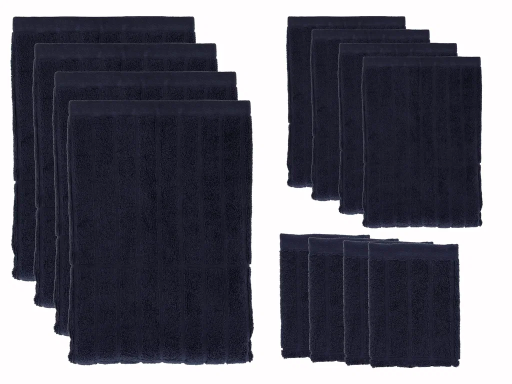 Södahl Suite One Essence håndklæder navy SAMPAK