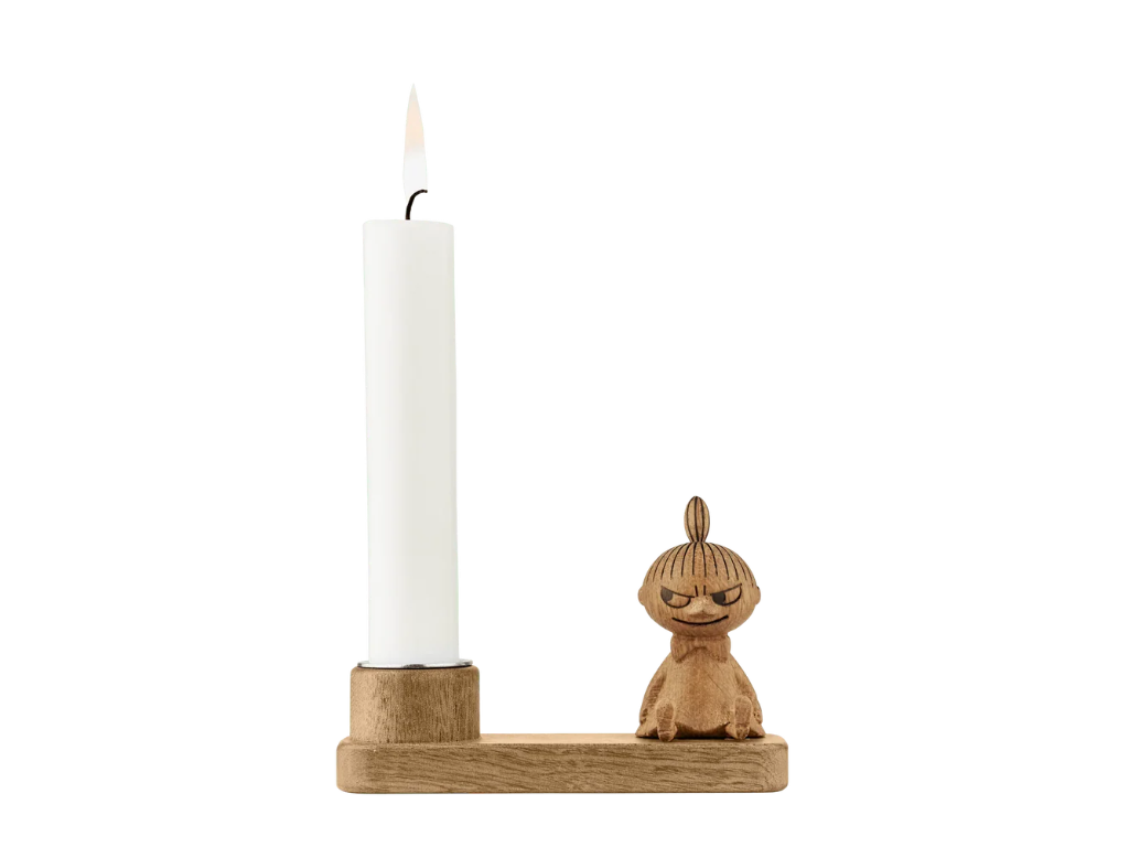 Moomin - Little My candleholder Oak, H 7,2 cm