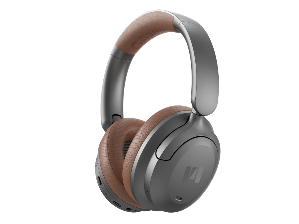 MiiBuds Moove 55 Silence trådløse høretelefoner - Titanium/Brown