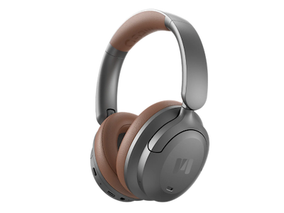 MiiBuds Moove 55 Silence trådløse høretelefoner - Titanium/Brown
