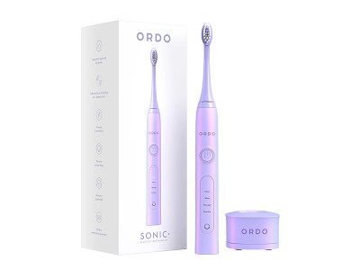 ORDO Sonic+ tandbørste & Hydro Sonic+ Water Flosser - Pearl Violet