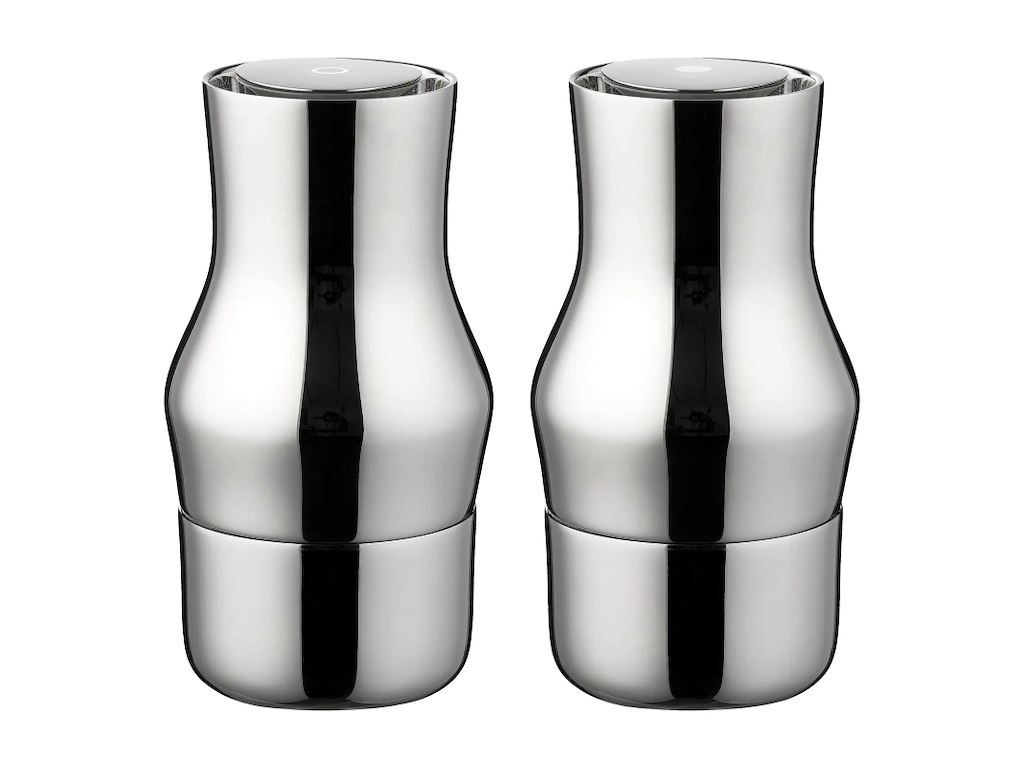 Gense Salt- og peberkværne 14 cm i blank, Dorotea