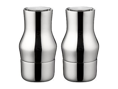 Gense Salt- og peberkværne 14 cm i blank, Dorotea