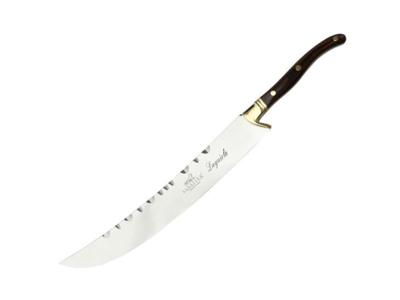 Lion Sabatier Champagnesabel 27 cm i stål/træ, Laguiole 