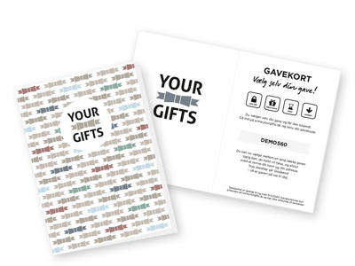 YourGifts 560 kr. Gavekort