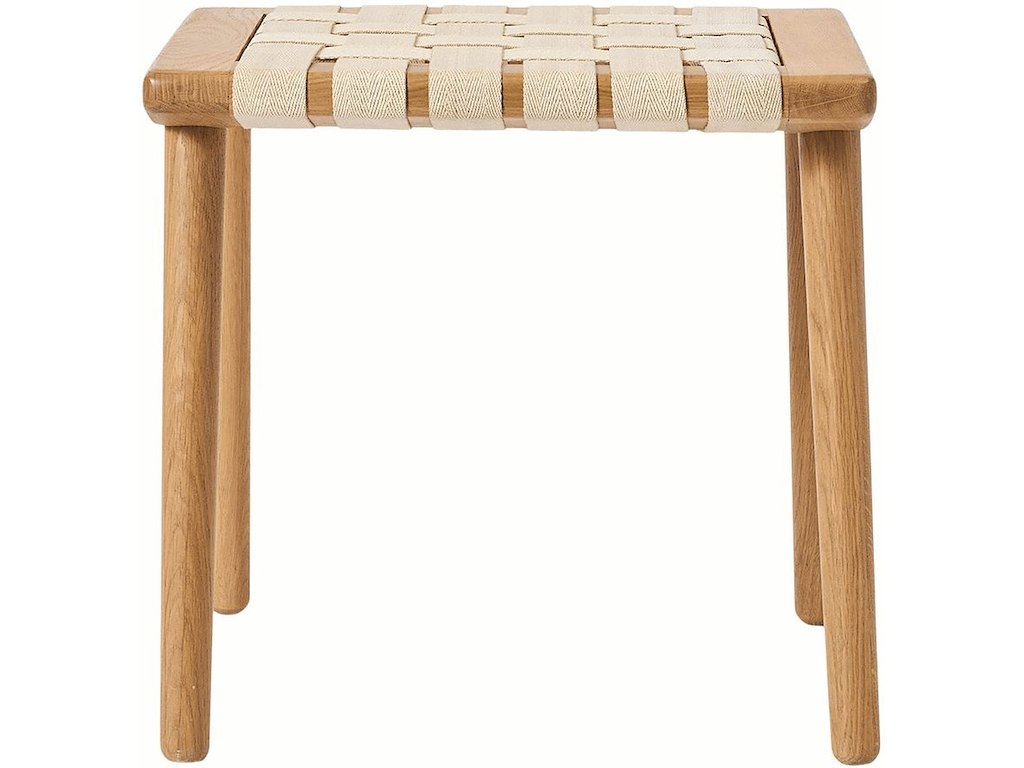 Andersen - Seat Stool - 45x38x46 cm - Eg, Øko Tex bomuld