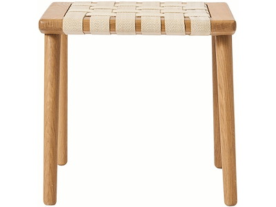 Andersen - Seat Stool - 45x38x46 cm - Eg, Øko Tex bomuld