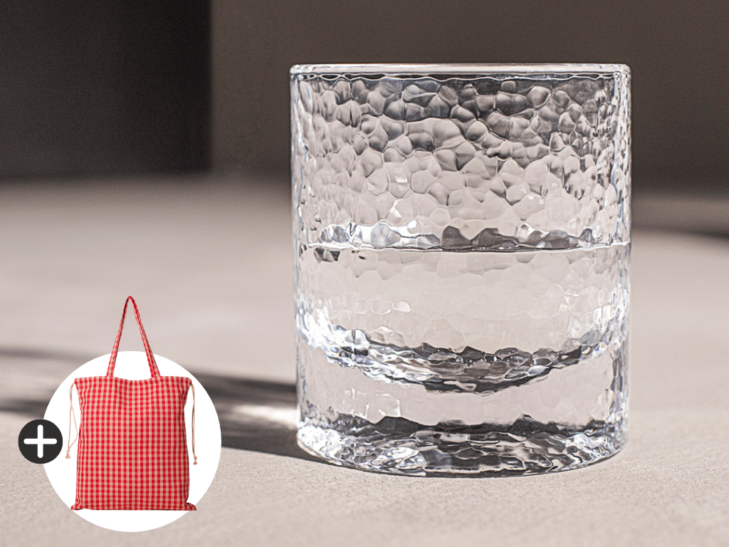 Forma drinksglas 6 stk. samt Check mulepose Alice