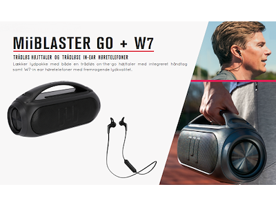 MiiBLASTER GO & W7