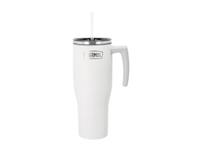 Thermos Termokrus m. hank 1,1 L i mat hvid