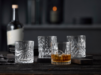 Lyngby Glas Whisky 30 cl 4 stk, Selection