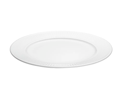 Pillivuyt Plissé tallerken 26 cm - 4 stk.