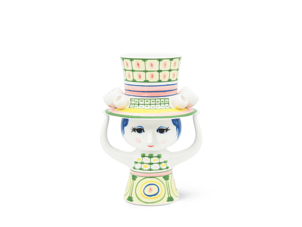 Bjørn Wiinblad Lady with the hat vase