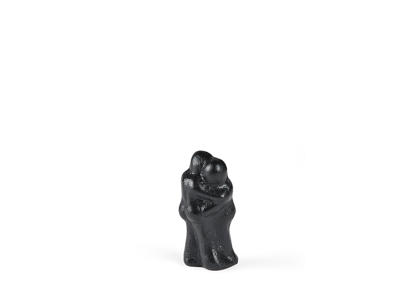 Morsø Skulptur i støbejern 8,5 x 4 x 4 cm, med individuelt budskab - Et kram fra mig til dig