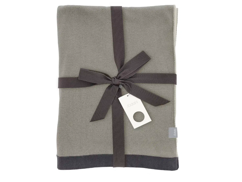Södahl Plaid 130 x 170 cm i khaki, Impression