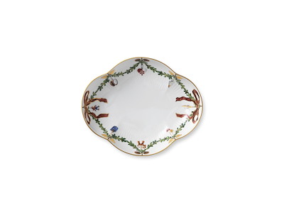 Royal Copenhagen Stjerne Riflet jul, julefad 22 cm