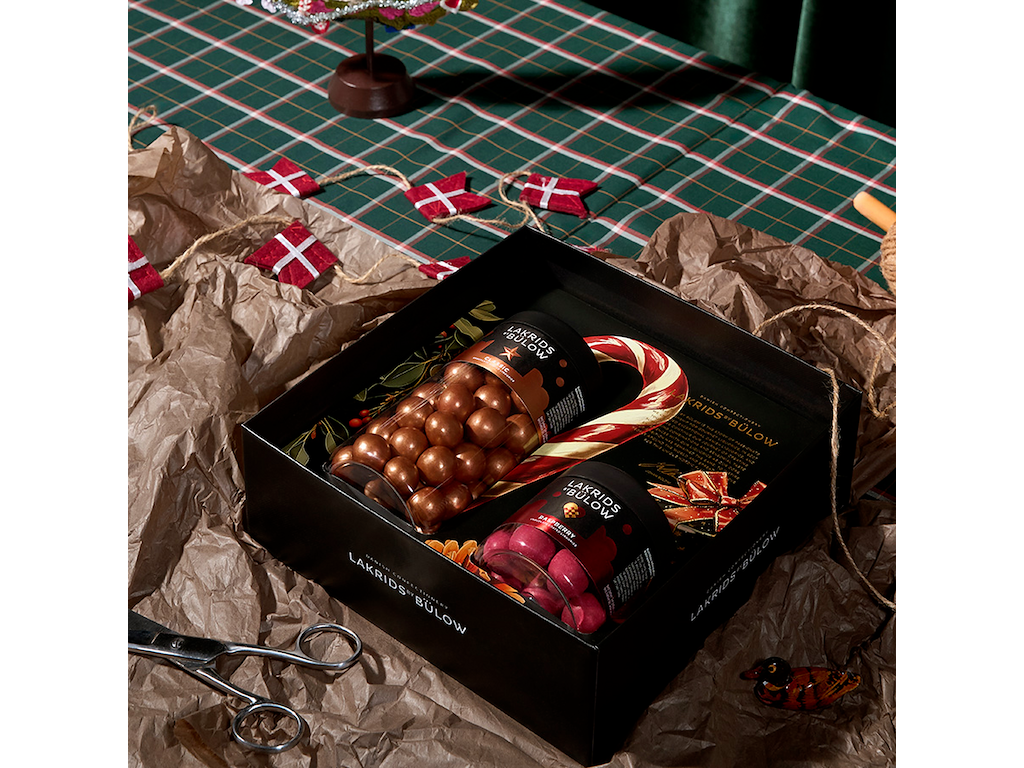 Lakrids by Bülow Black Box Reg/Small Classic/Raspberry 385g