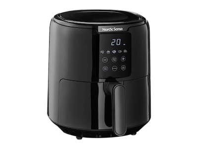 Nordic Sense Airfryer 4,2 L, 1300 watt i sort