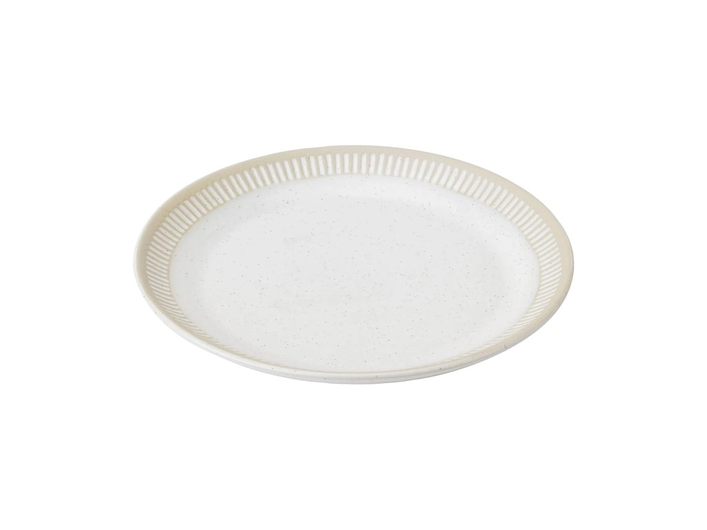 Stelton Knapstrup Colorit 8 stk. frokosttallerkener Ø 22 cm & 8 stk. middagstallerkener Ø 27 cm sand
