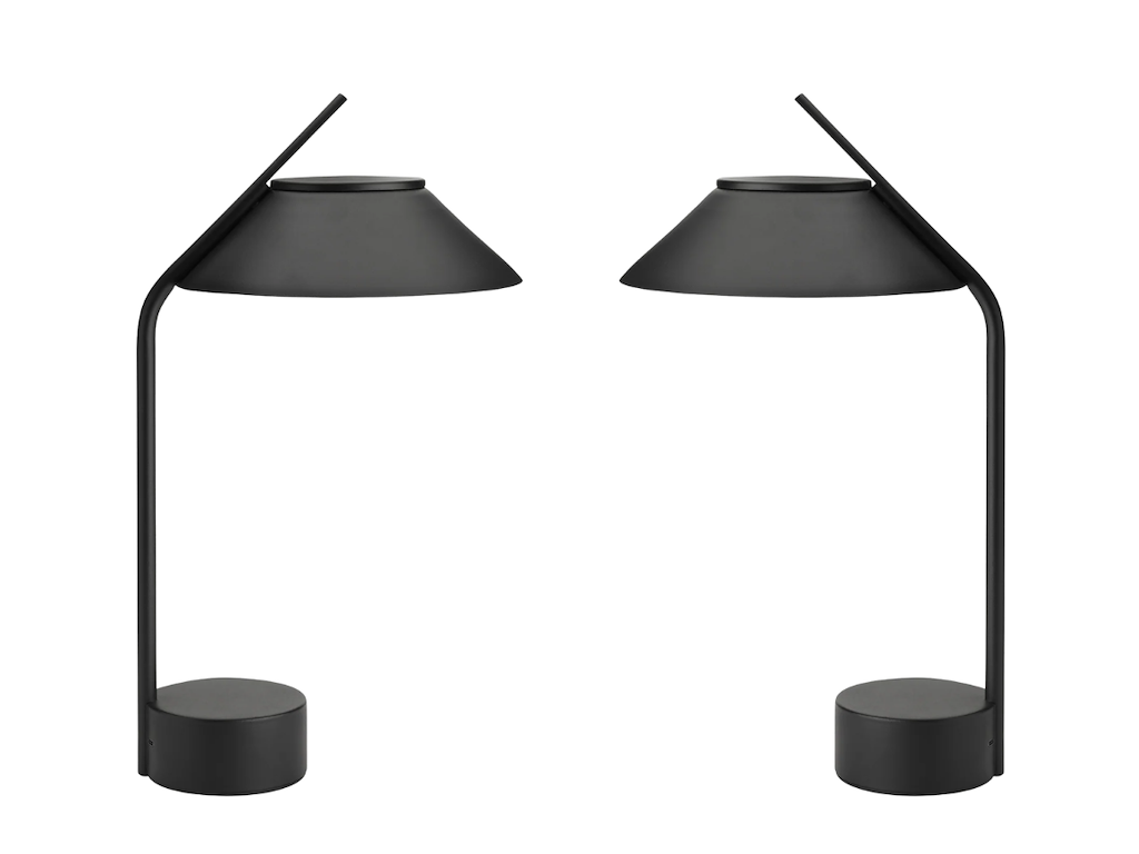 Stelton - 2 stk. Vinkel LED Lampe, Portable - Black