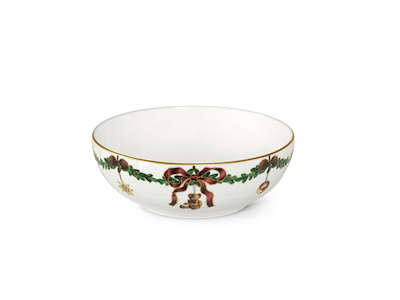 Royal Copenhagen Stjerne Riflet jul, skål 50 cl - 14,5 cm