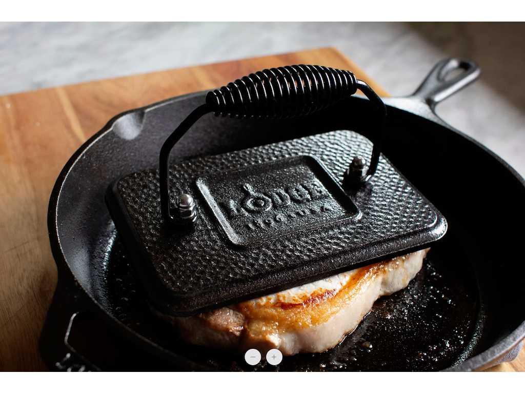 Lodge Smasher - Støbejerns grillpresser