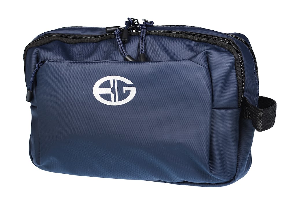 Bon Gout Toilettaske i Polyrattan - Navy