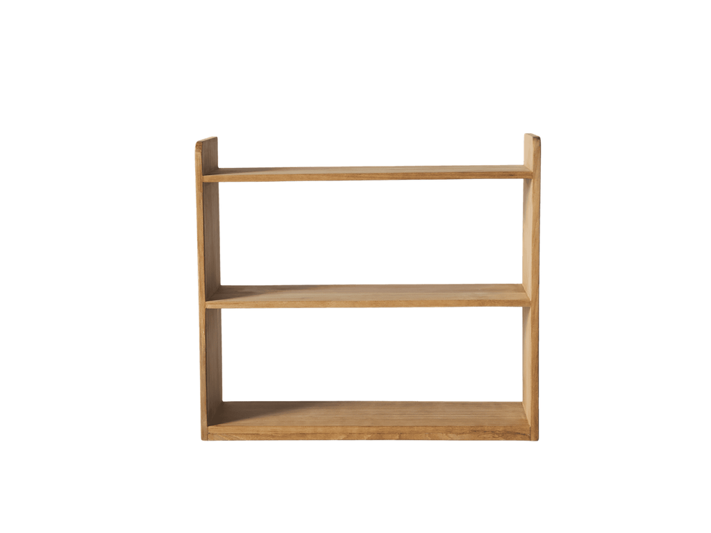 Muubs - Melang Hylde - 45x45x15 cm - Teak, Natur