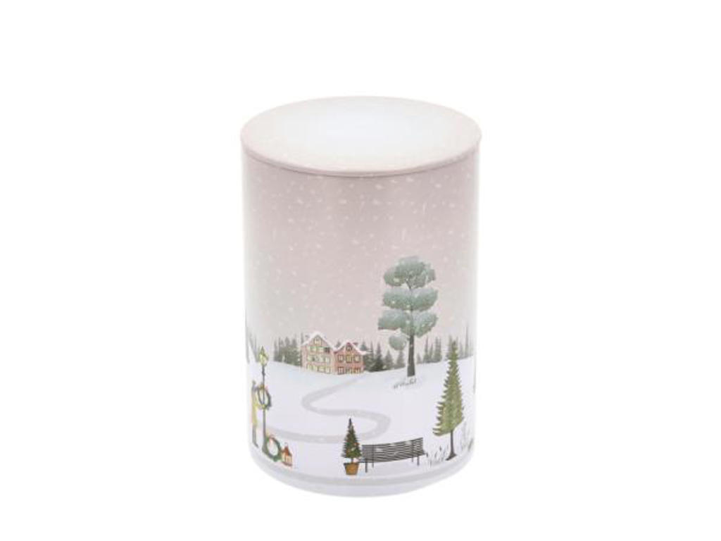 Pillivuyt Kagedåse 10 x 14,5 cm i woodrose, Vinter