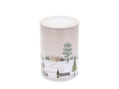 Pillivuyt Kagedåse 10 x 14,5 cm i woodrose, Vinter