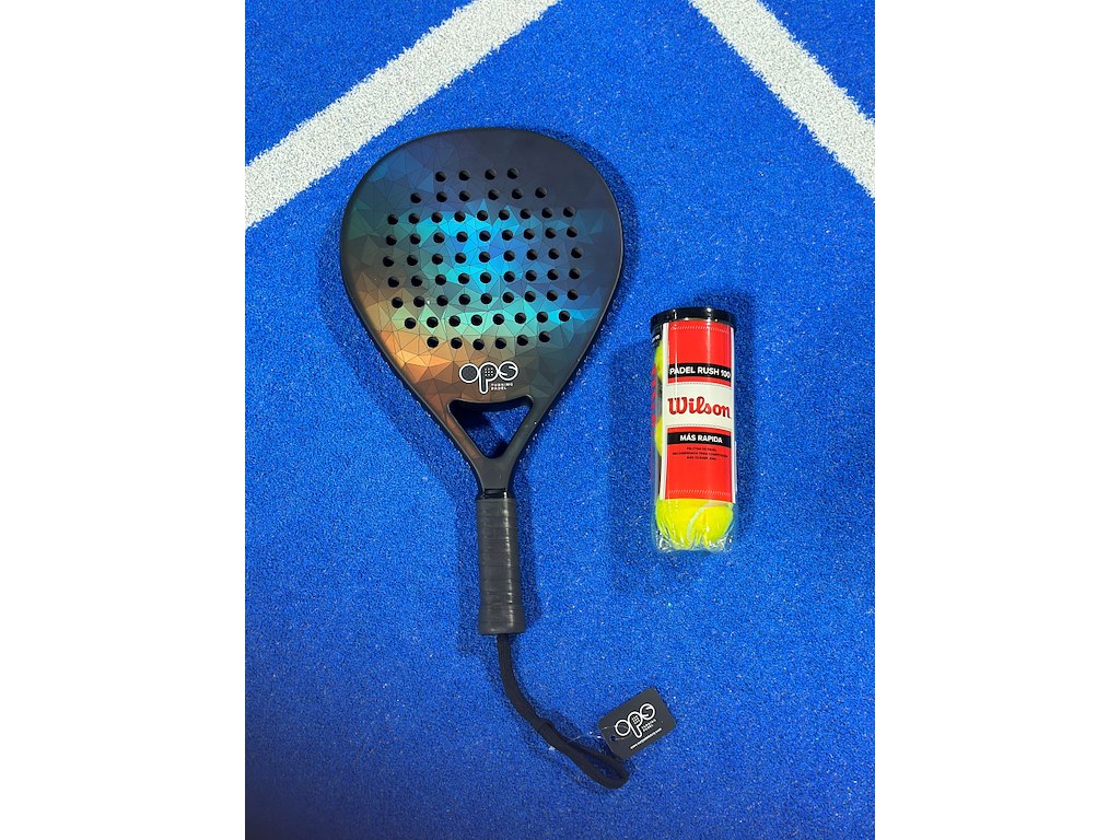 Padelgavepakke Chapter One bat +3 Wilson bolde