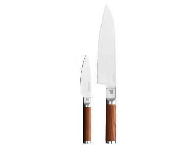 Fiskars Norden knivsæt med grøntsagskniv 10 cm og kokkekniv 21 cm