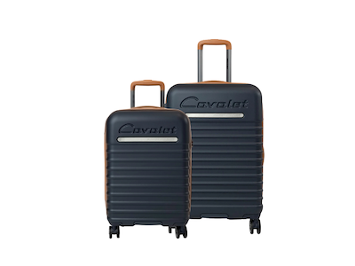 Cavalet Passadena Dark Blue - kabine kuffert 54x38x20 cm & mellem stor kuffert - 65x46x26-30 cm