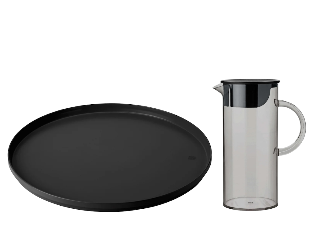Stelton Emma EM77 Kande m. låg samt EM Bakkesæt - Sort