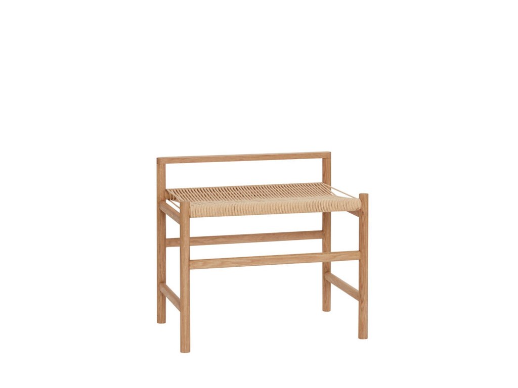Heritage Bænk Small i egetræ - 60x40x55 cm
