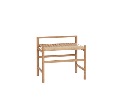 Heritage Bænk Small i egetræ - 60x40x55 cm