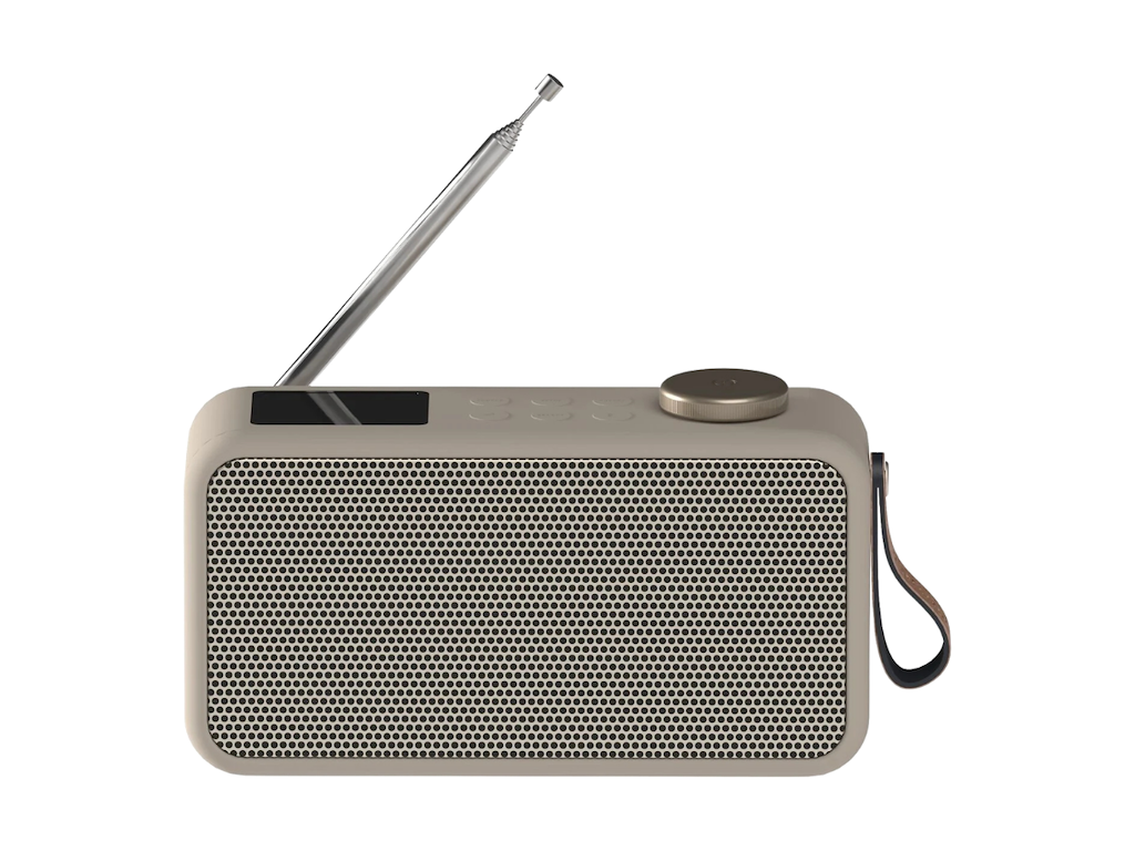aTUNE 2 DAB+ & FM radio med Bluetooth højttaler og vækkeur - Ivory Sand