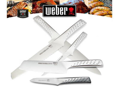 Weber Style stor knivpakke med et klassisk design