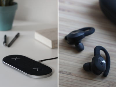 CHARGEit Dual Dock Care Black +Active 200
