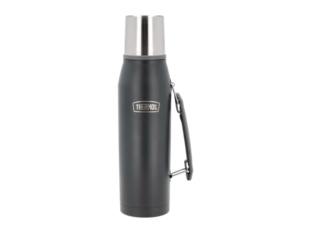 Thermos Termoflaske 1,3 L i mat sort