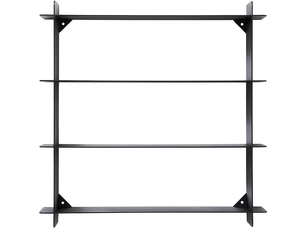 Andersen - Division Shelf - 45x45x10 cm - Stål, sort