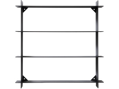 Andersen - Division Shelf - 45x45x10 cm - Stål, sort