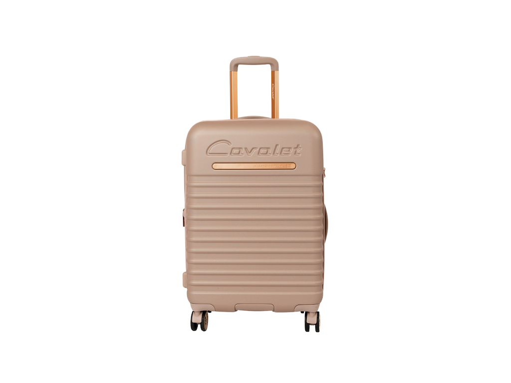 Cavalet Pasadena Light Brown - mellem stor kuffert - 65x46x26-30 cm